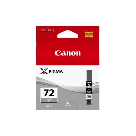 PGI-72GY Cartuccia Ink Originale Grigio per Canon PIXMa PRO 10 Capacità 165 Pagine - Foto 1