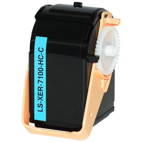 TONER COMPATIBILE -  7100 Ciano Per Xerox Phaser 7100 Series 106r02602 Capacità 4.500 Pagine - Foto 1