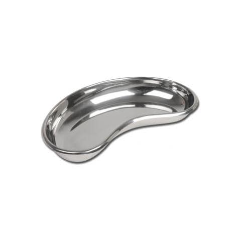Bacinella Reniforme Inox - Bordo Basso - 280 X 141 X 33 Mm - Foto 1