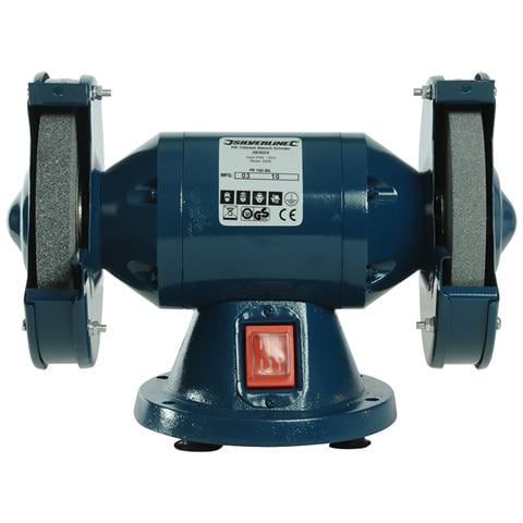 263524 Smerigliatrice Da Banco Silverstorm 200 W 150 Mm - Foto 2