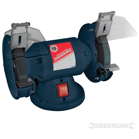 263524 Smerigliatrice Da Banco Silverstorm 200 W 150 Mm - Foto 4