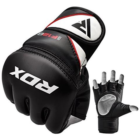 Pelle Maya Hide Mma Guantoni Grappling Guanti Sparring Ufc Sacco Allenamento F12b S - Foto 1