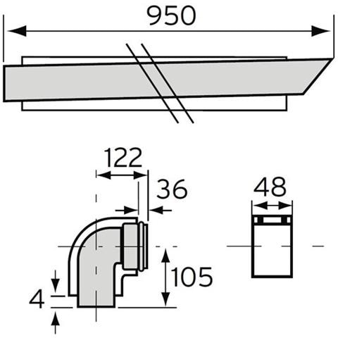 303845 Kit Scarico Coassiale, Con Terminale Antivento - Foto 2