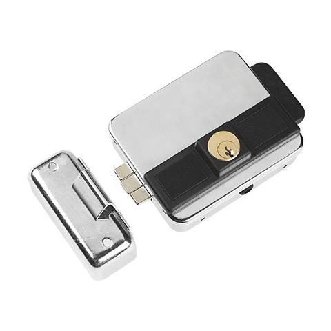 Serratura Elettrica Da Applicare Per Cancelli 'multipla' - E 50 Cilindro Fisso - Zincata - Foto 2