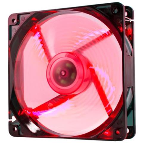 Ventola Da Case Nxcfan120lr Cool Fan 12 Cm Led Rosso - Foto 1