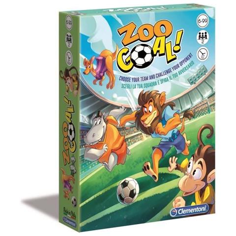 16570 - Zoo Goal - Made In Italy - Gioco Da Tavolo, Board Games - Gioco Di Carte Per Tutta La Famiglia Da Viaggio - Bambino Dai 6 Anni - Foto 2