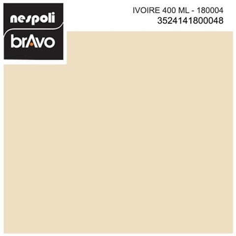 Smalto Spray Acrilico Rapida Essicazione Avorio - Ral 1015 Lucida 400 Ml Bravo - Foto 2