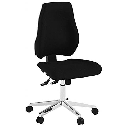 P91 - Sedia Girevole Viene Ufficio, In Tessuto, 68 X 48 X 111 Centimetri - Foto 3