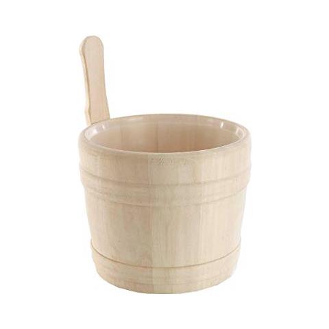 Secchio In Ghisa, Tornito, Con Inserto In Plastica - Foto 1