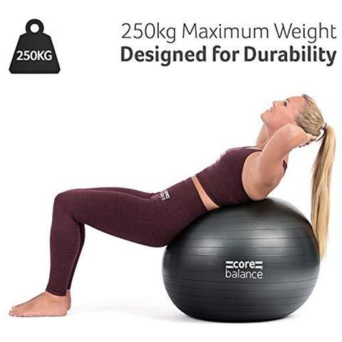 Nucleo Anti Balance Burst Palla Con Pompa Di Gonfiaggio 55 Centimetri 65 Centimetri 75 Centimetri 85 Centimetri Gonfiabile Birthing Gravidanza Swiss Ball Yoga Pilates Esercizio Fitness - Foto 2