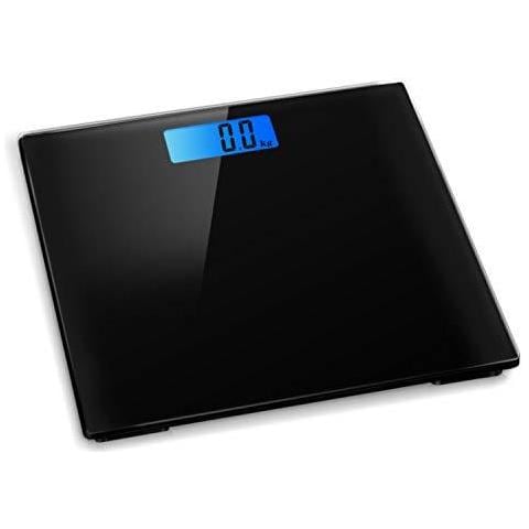 Elettronica Digitale Bilancia Da Bagno Vasca Bilancia 180kg Retroilluminato Peso Management (nero) - Foto 1