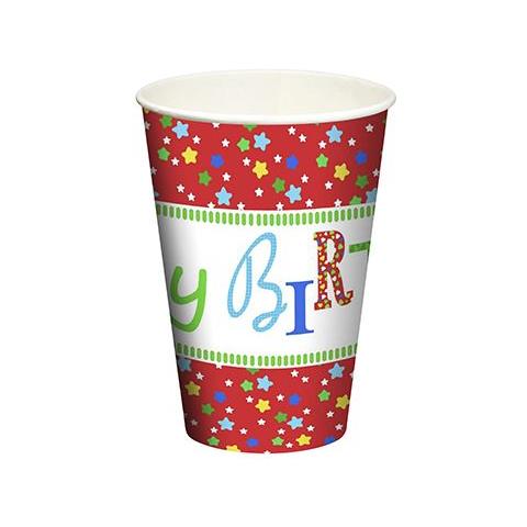 88648 tazza monouso 10 pz 200 ml Cartoncino - Foto 1