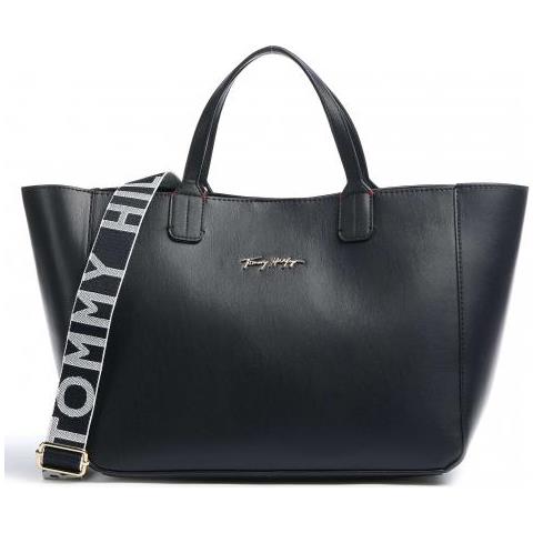Borsa Donna Iconic Tommy Borsa Satchel Desertsky Nd Scelta= p Desertsky - Foto 1