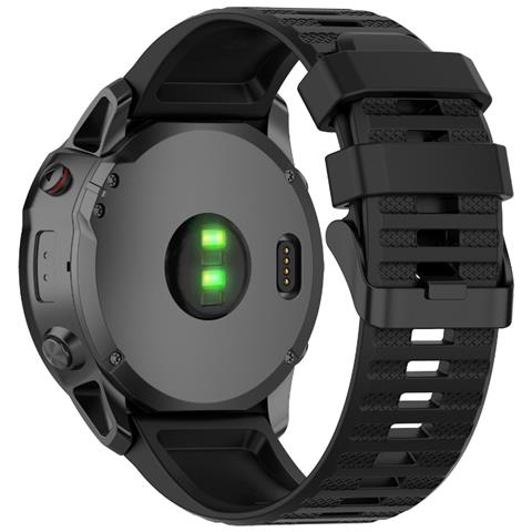 Cinturino Per Garmin Fenix 7/6/5 Nero - Foto 9