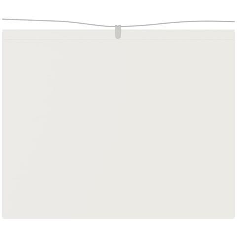 Paravento Verticale Bianco 60x1200 cm Tessuto Oxford - Foto 2