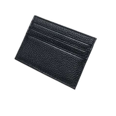 Portafoglio Sottile Porta Carte In Vera Pelle 6 Fessure Per Carte - Foto 1