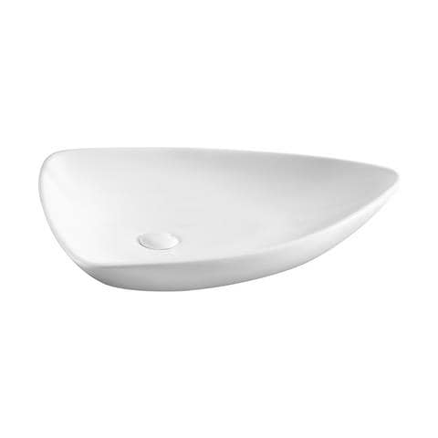 Lavabo Da Appoggio 66x46.5 Cm, Colore Bianco - Foto 1