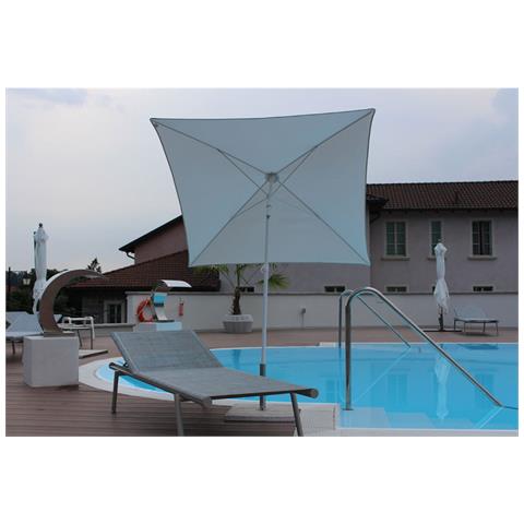 Palo Centrale Acciaio Inox 316 Per Balcone | 110 Cm | Per Balaustre In Vetro, Plastica, Pietra | Alta Stabilità, Design Moderno