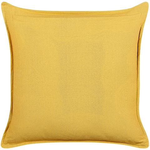 Cuscino Decorativo Rapis Cotone 45 X 45 Cm Geometrico Stampa A Blocchi Giallo - Foto 6