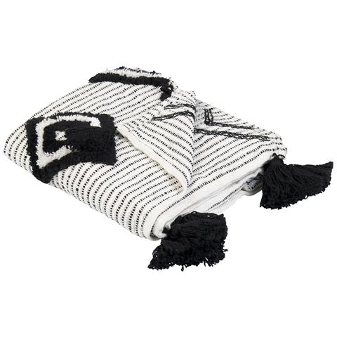Coperta Saatli 130 X 150 Cm Bianco - Foto 2