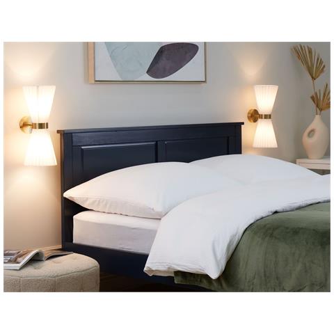 Set Di 2 Lampade Da Parete Bianco Telang - Foto 1