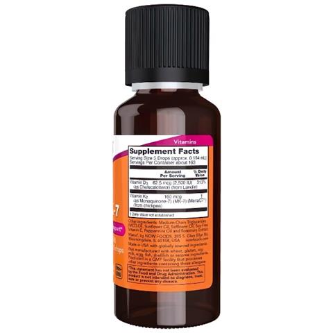 Vitamina D3 62,5 Mcg (2500 Ui) E K2 Mk-7 100 Mcg 30 Ml Liquido - Foto 2