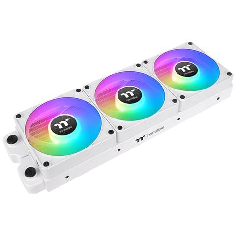CL-F194-PL12SW-A sistema di raffreddamento per computer Case per computer Ventilatore 12 cm Bianco 3 pz - Foto 2