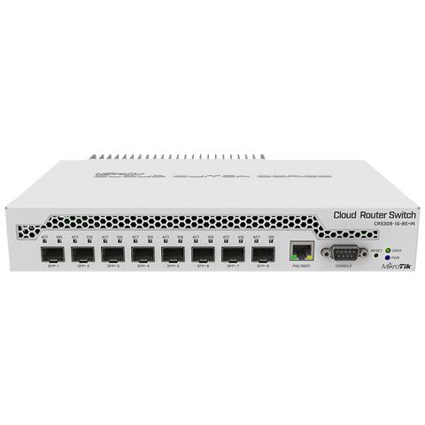 CRS309-1G-8S+ Gestito Gigabit Ethernet (10/100/1000) Supporto Power over Ethernet (PoE) Bianco - Foto 1