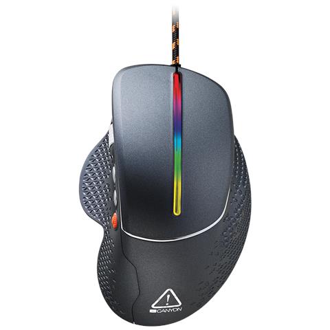 Apstar mouse Gaming Mano destra USB tipo A Ottico 6400 DPI - Foto 1