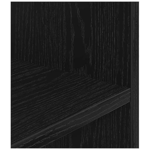 Supporto Acquario 60x30x60 cm Legno Multistrato Rovere Nero - Foto 9