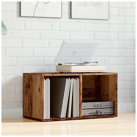 Scatola Portaoggetti Legno Antico Legno Multistrato - Foto 3