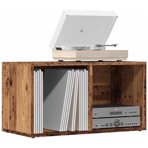 Scatola Portaoggetti Legno Antico Legno Multistrato - Foto 1