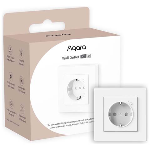 H2 Eu Presa A Muro Connessa Compatibile Con Zigbee 3.0, Bianco - Foto 4