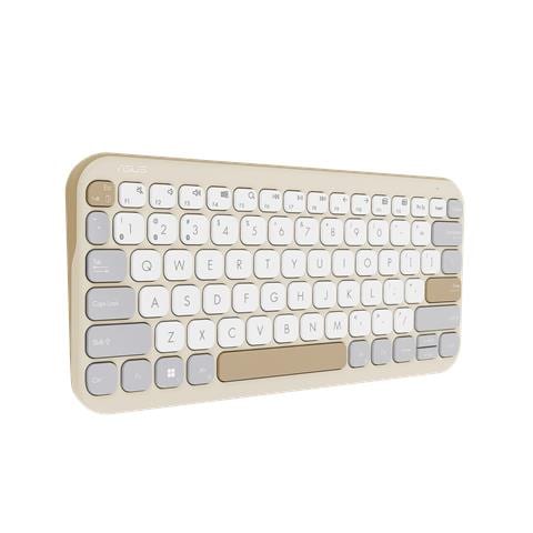 KW100 KEYBOARD /BG /UI / 80 tastiera Casa Bluetooth Beige, Avena - Foto 2
