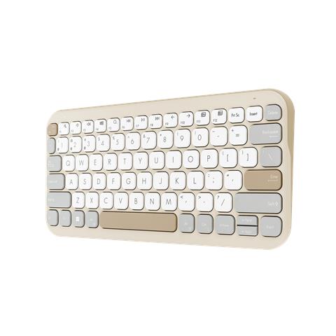 KW100 KEYBOARD /BG /UI / 80 tastiera Casa Bluetooth Beige, Avena - Foto 7
