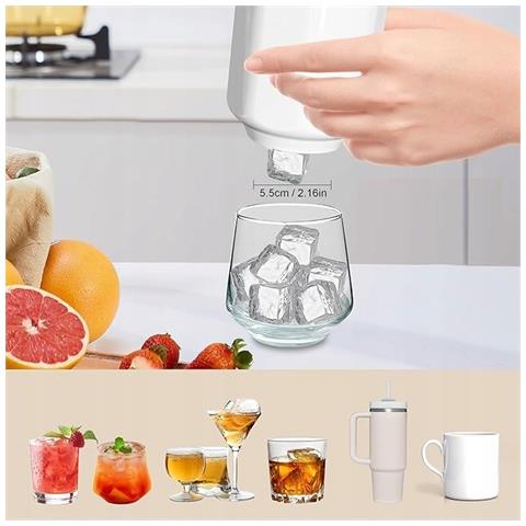 Ghiacciaia Con 3 Stampi Per Ghiaccio Da 10 Cubetti Ciascuno - Foto 4