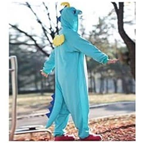 Pigiama Kigurumi Uomo Drago Blu Taglia M - Comfort E Stile Per Cosplay E Relax - Foto 2