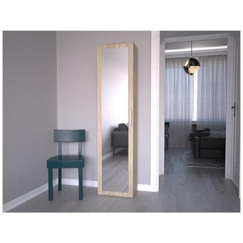 DUO SZAFKA SONOMA armadio /guardaroba per camera da letto 2 ripiani 1 porta /porte Quercia - Foto 2