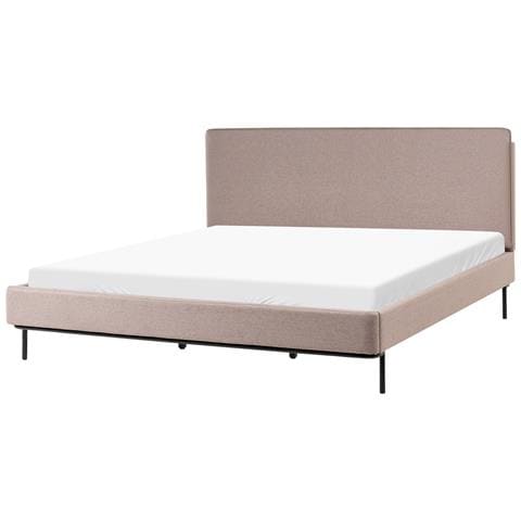 Letto Tessuto Corio 180 X 200 Cm Tortora - Foto 2