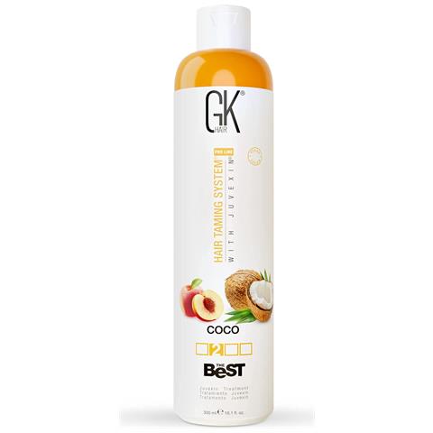 Global Keratin, The Best Coco, Trattamento Con Crema Per Capelli, Per Levigare, 300 Ml - Foto 1