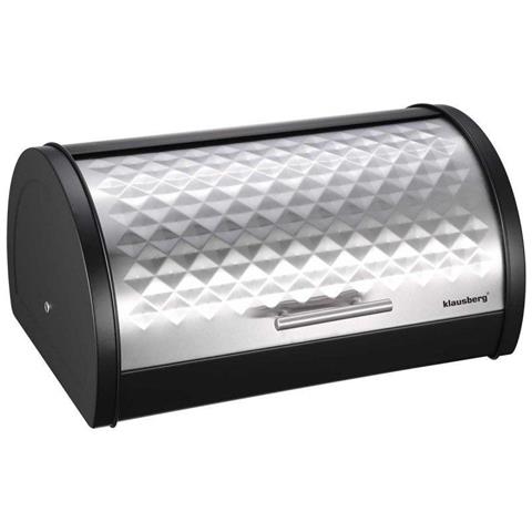 KB-7454 Moderno portapane in metallo con coperchio a diamante - Foto 1