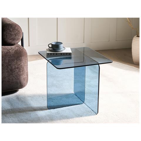 Tavolino Amisk Vetro Temperato Blu - Foto 1