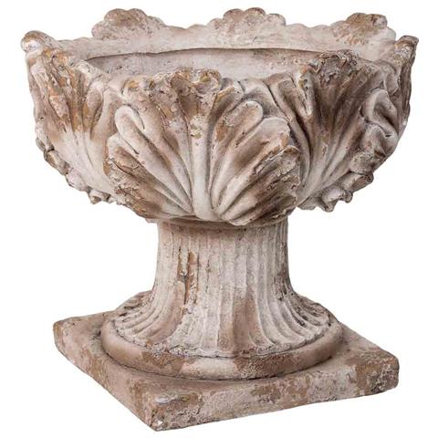 Fioriera Decorativa Color Pietra, 40x40x36h Cm - Foto 1