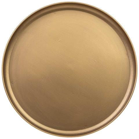 Tavolino In Metallo 51x51x53,5h Cm Oro - Foto 6