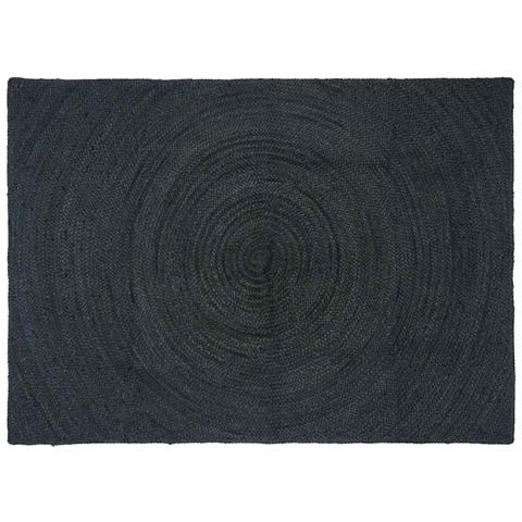 Tappeti per area Rettangolare Grigio scuro 140 x 200 cm Juta - Foto 1