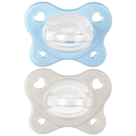 Dual Soft Succhietto Azzurro 2-6 Mesi 2 Pezzi - Foto 1