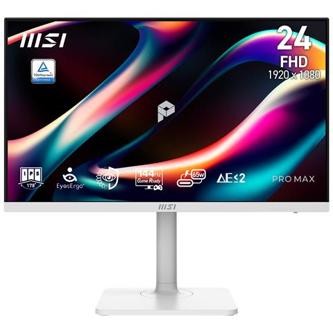 PRO MAX 241PHW E14 Monitor PC 60,5 cm (23.8") 1920 x 1080 Pixel Full HD LCD Bianco - Foto 1