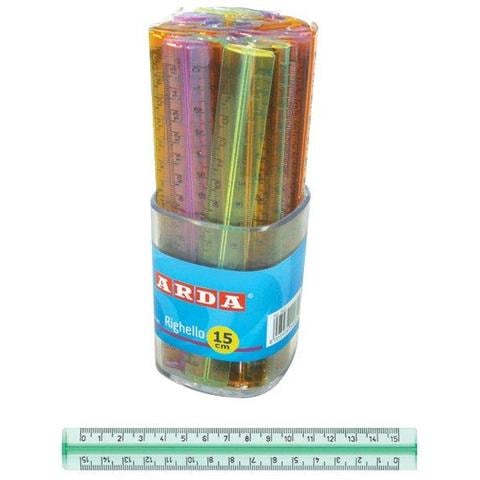 conf. 50 Barattolo righelli Uni assortito 17cm 282C - Foto 2