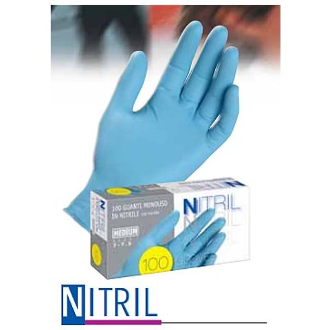 conf. 100 Guanti in nitrile senza polvere S- ENLX nitryl S - Foto 2