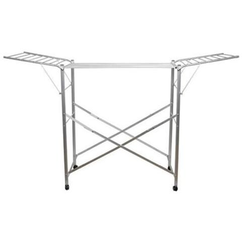 Stendibiancheria Cavalletto Alluminio anodizzato LADY 192X57X112H 16 metri - Foto 2